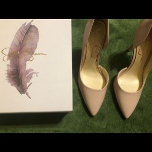 Jessica Simpson claudette d'orsay pumps.